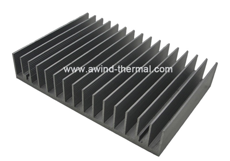 Aluminum extrusion heatsink